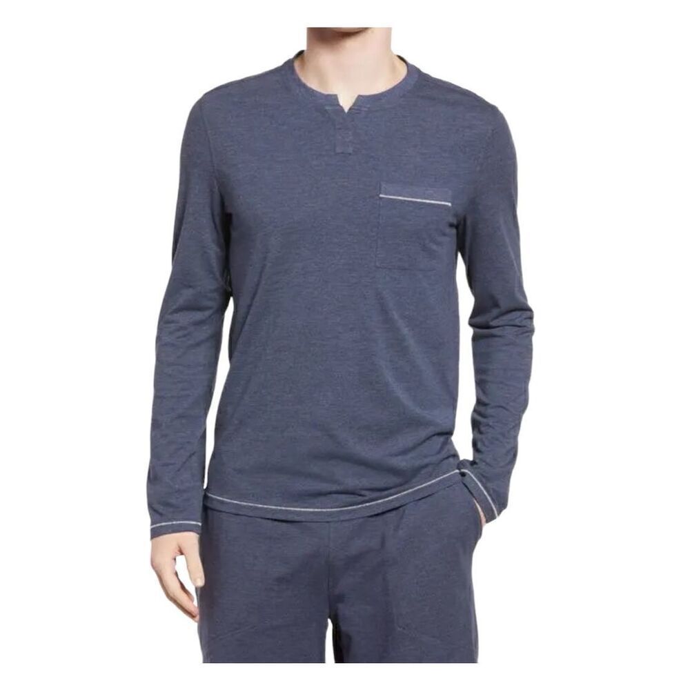 NWOT Lunya Lahgo Restore Long Sleeve Pajama Henley‎ XL
